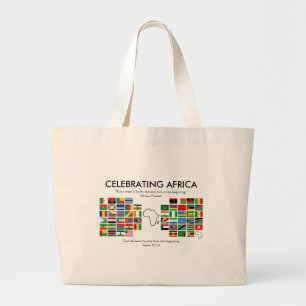GRAND TOTE BAG FÊTE SUR MESURE DE L'AFRIQUE