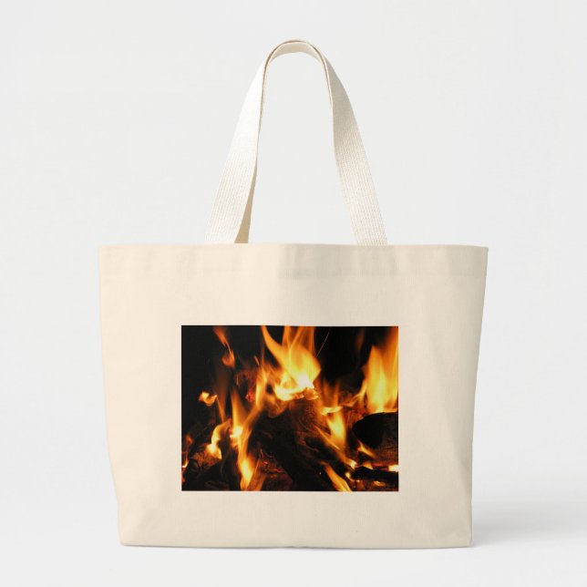 Grand Tote Bag Feu (Devant)