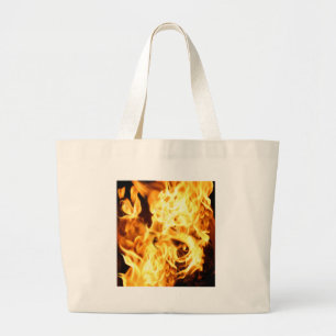 Grand Tote Bag Feu et flammes brûler feu Conception cadeau