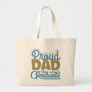 Grand Tote Bag Fier papa du Diplômé
