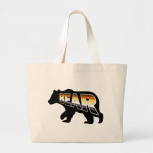 Grand Tote Bag Fierté de l'ours