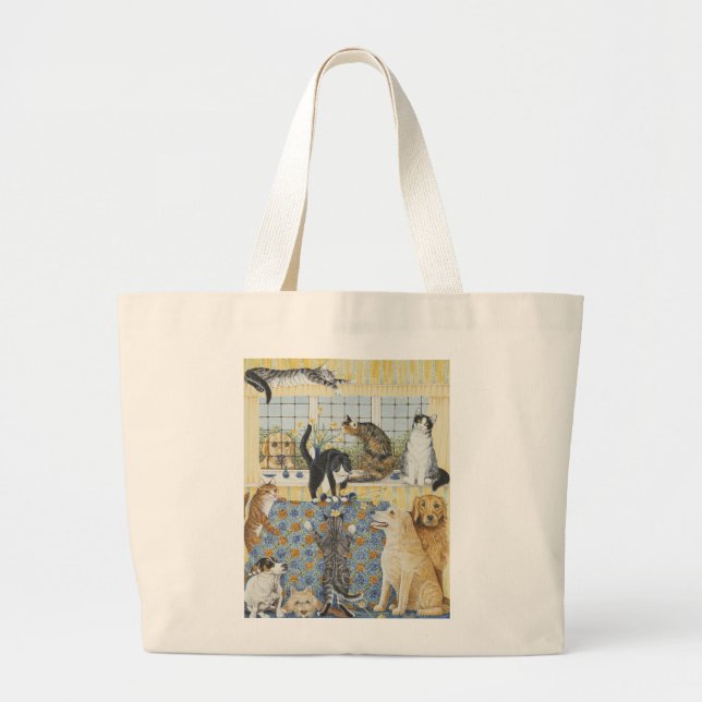 Grand Tote Bag Fièvre de ressort (Devant)