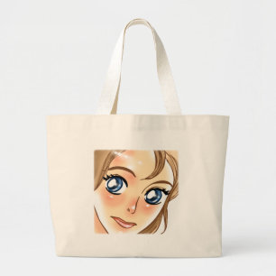 GRAND TOTE BAG FILLE D'ANIME