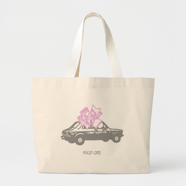 Grand Tote Bag Fille de Yugo (Devant)