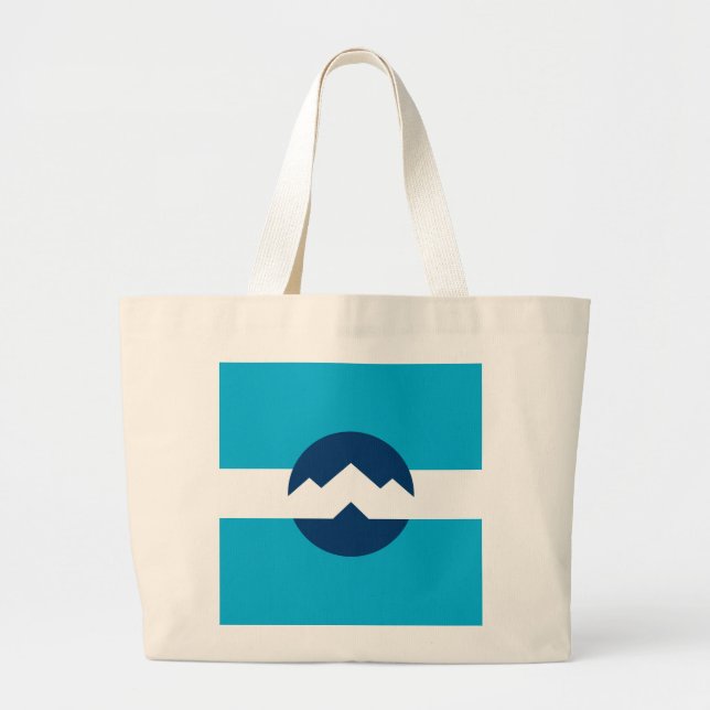 Grand Tote Bag Flag of Ogden, Utah (Devant)