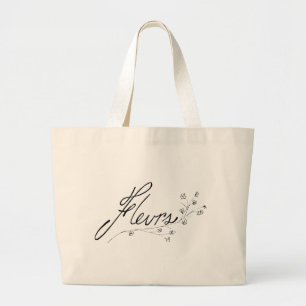 Grand Tote Bag fleurs
