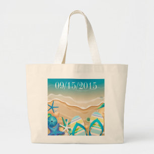 Grand Tote Bag Flip Flop Beach Bag - Fourre-tout - SRF