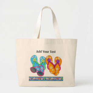 Grand Tote Bag Flip Flop Beach Bag - Fourre-tout - SRF