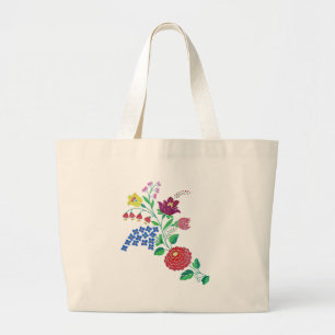 Grand Tote Bag Flore de Kalocsai