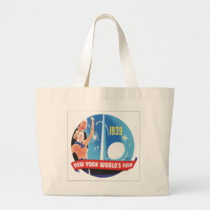 Grand Tote Bag Foire mondiale de New York 1939