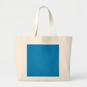 Grand Tote Bag Fond bleu vif granuleux