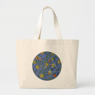 Grand Tote Bag Fond d'écran de la grenade William Morris