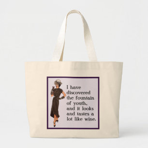 Grand Tote Bag Fontaine de la jeunesse