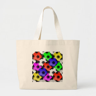 Grand Tote Bag Football américain multicolore