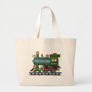 Grand Tote Bag Formez les sacs/emballages de Choo Choo de machine