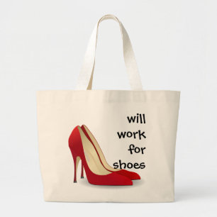 Grand Tote Bag Fortement motivé : Travaillera pour des chaussure