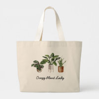 Fou Plante Lady Aquarelle Ménage Gros Tot