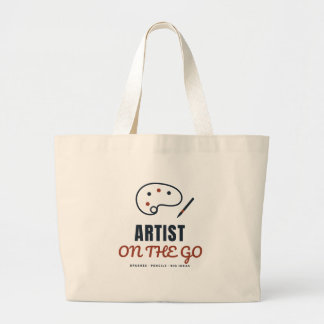 Grand Tote Bag Fournitures artistiques pour l'artiste en déplacem