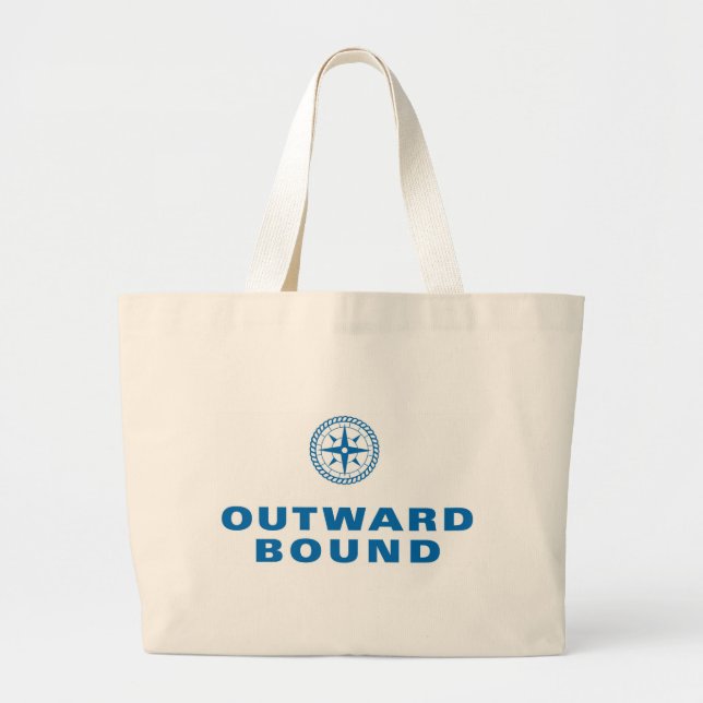 Grand Tote Bag Fourre-tout attaché extérieur (Devant)