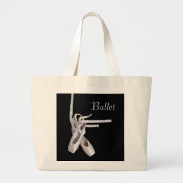 Grand Tote Bag fourre-tout en toile 'Ballet'