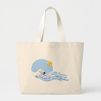 Grand Tote Bag Fourre-tout (enorme) : Vague de MLML cinquantième
