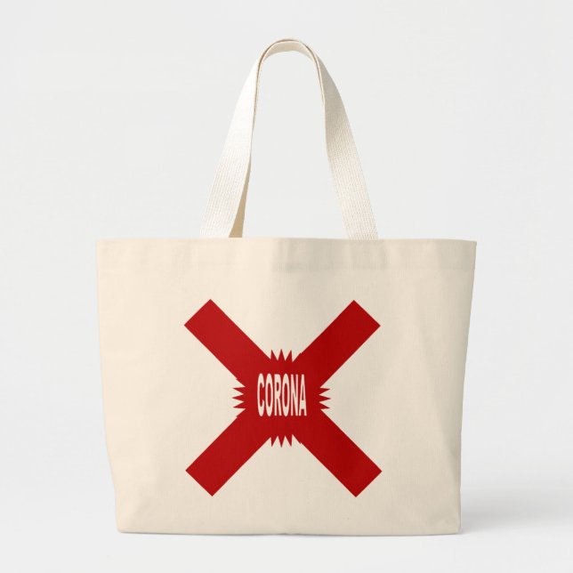 Grand Tote Bag Fourre Tout Jumbo naturel (Devant)