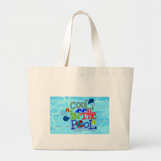 Grand Tote Bag Frais dans la piscine