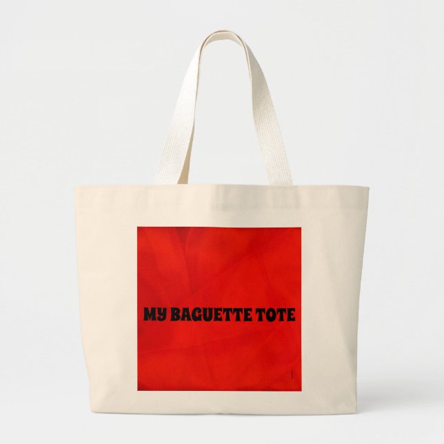 Grand Tote Bag français (Devant)