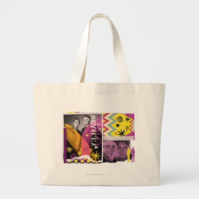 Grand Tote Bag Fred et George Weasley (Devant)