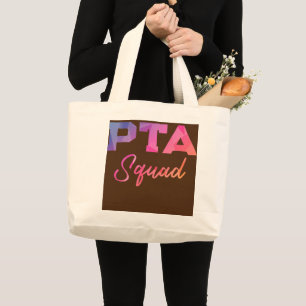 Grand Tote Bag Fun School Parent Teacher Association Art PTA