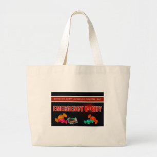 Grand Tote Bag Funky Urgence Candy Safety First