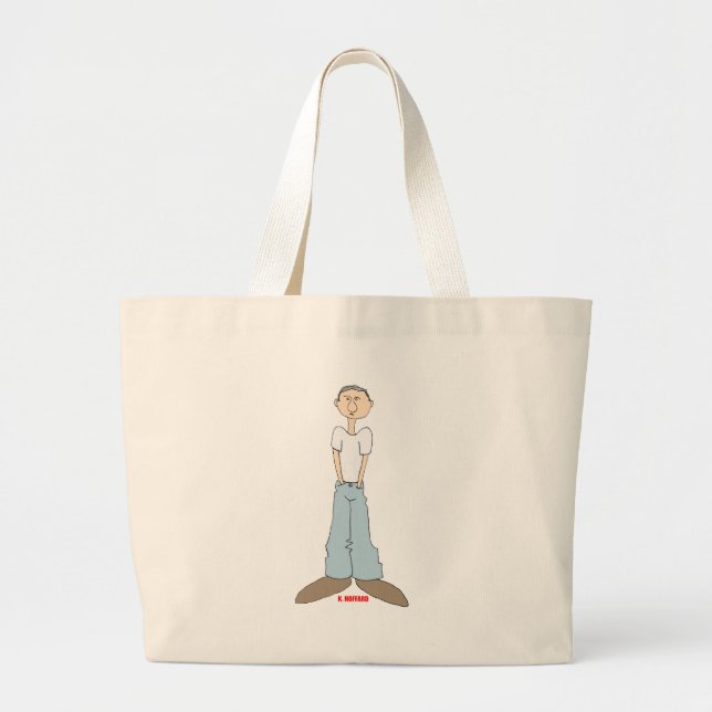 Grand Tote Bag Garçon (Devant)
