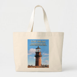 Grand Tote Bag Gay Head Lighthouse, Martha's Vineyard MA
