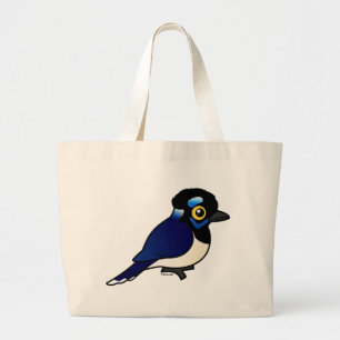 Grand Tote Bag Geai Peluche-crêté de Birdorable
