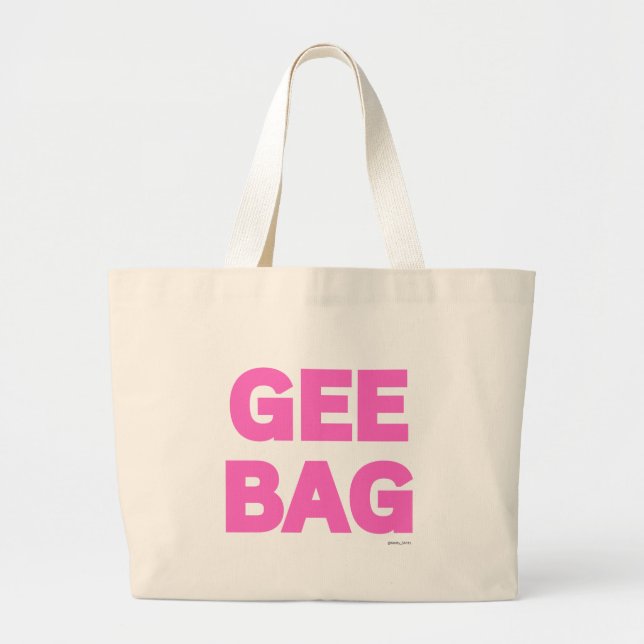 Grand Tote Bag Gee Bag - Irish Designs - Irish Phrases (Devant)