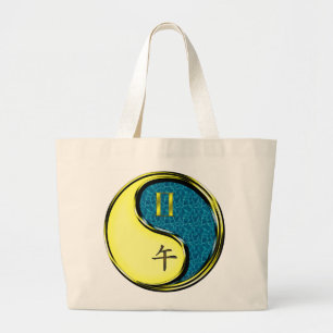 Grand Tote Bag Gemini & Water Horse
