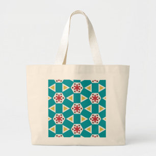 Grand Tote Bag géométrique 230614 (01)