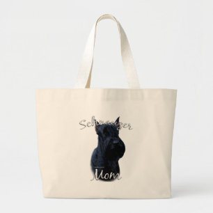 Grand Tote Bag Giant Schnauzer Maman 2