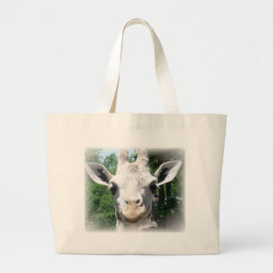 Grand Tote Bag girafe souriant