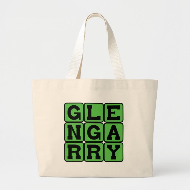 Grand Tote Bag Glengarry, Chapeau en forme de bateau (Devant)