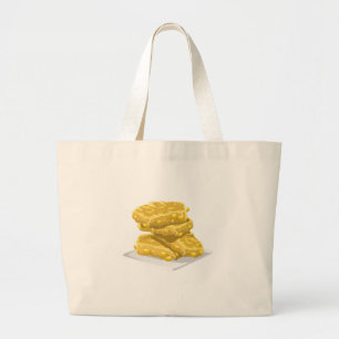 Grand Tote Bag Glitch Food corny fritter