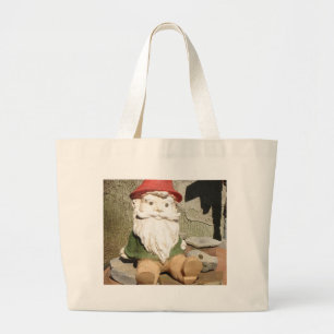 Grand Tote Bag Gnome de jardin