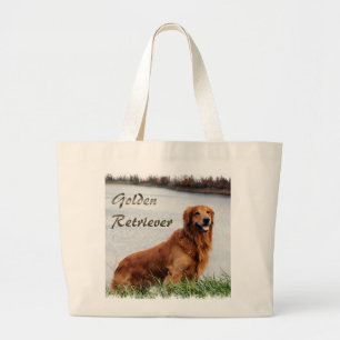 Grand Tote Bag Golden retriever