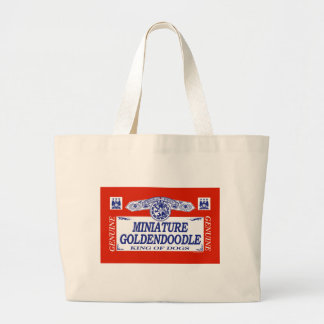 Grand Tote Bag Goldendoodle miniature