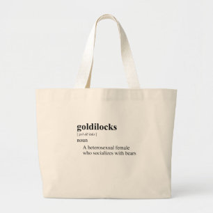 GRAND TOTE BAG GOLDILOCKS