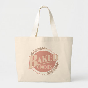 Grand Tote Bag Goodies cuites - boulangerie boulangerie