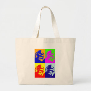 Grand Tote Bag Gorilla Pop Art