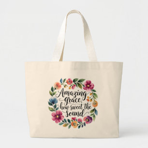 Grand Tote Bag Grace Extraordinaire florale