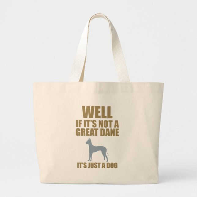 Grand Tote Bag Great dane (Devant)