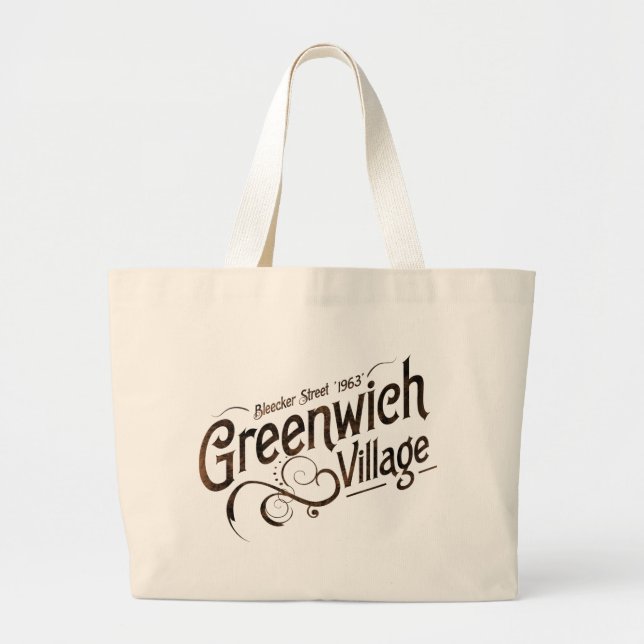 Grand Tote Bag Greenwich Village (Devant)